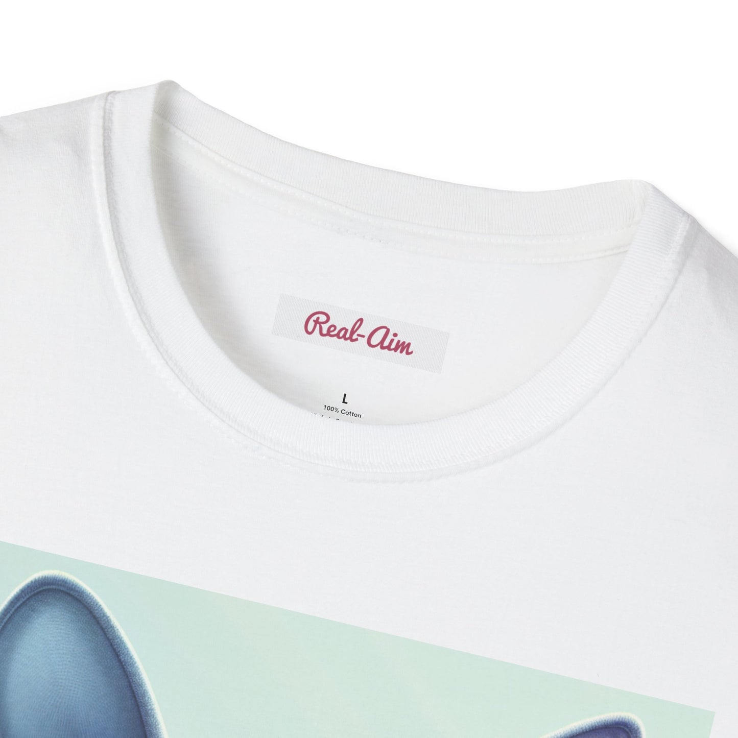 Unisex Softstyle T-Shirt with a Sphynx Cat Print
