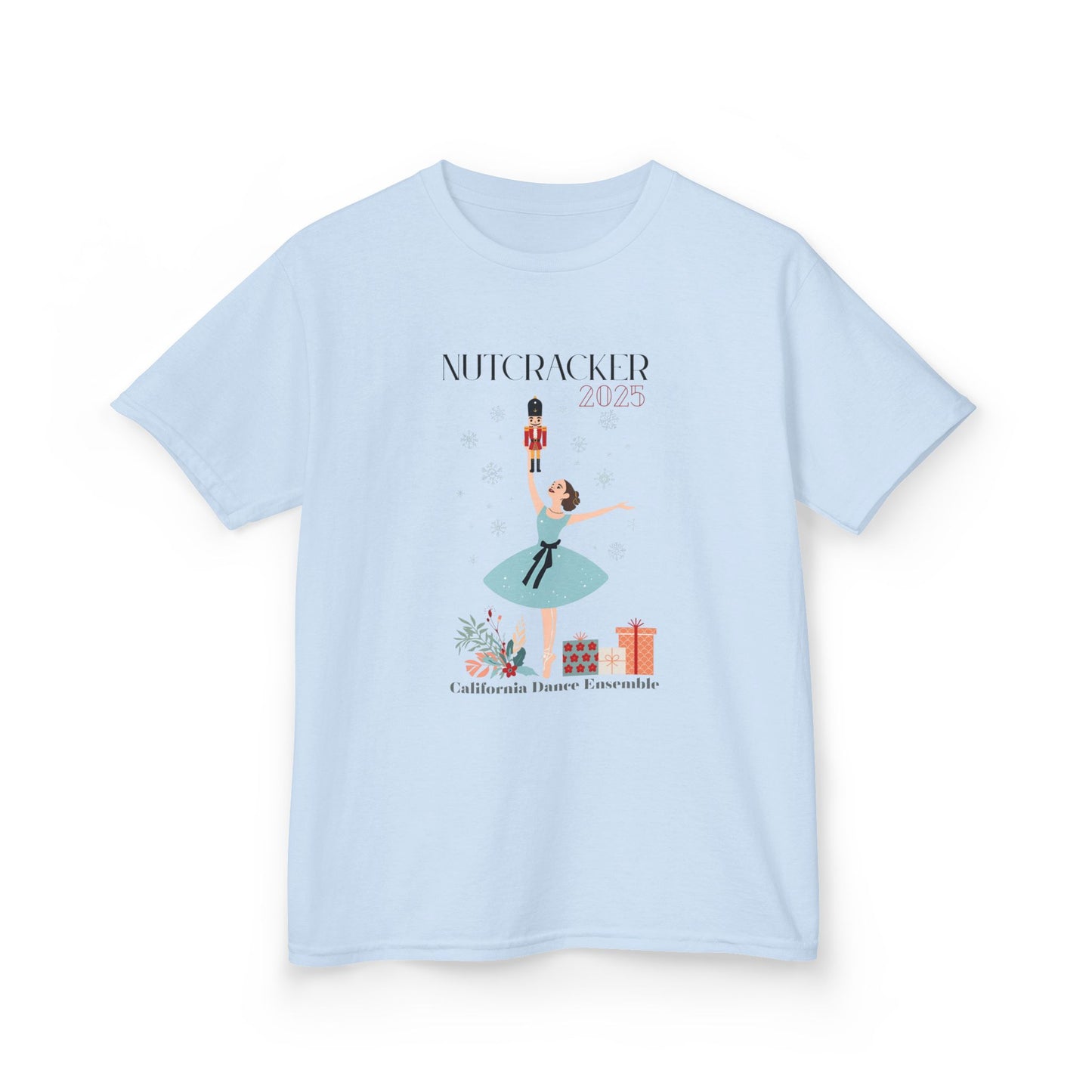 Nutcracker Kids Tee, Holiday Shirt, Dance Lover Gift, Christmas Apparel, Kids Birthday Present, Seasonal Celebration Fashion