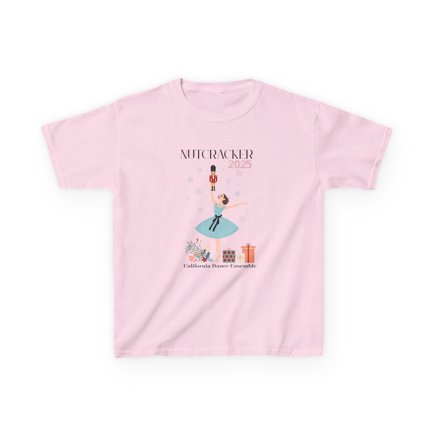 Nutcracker Kids Tee, Holiday Shirt, Dance Lover Gift, Christmas Apparel, Kids Birthday Present, Seasonal Celebration Fashion