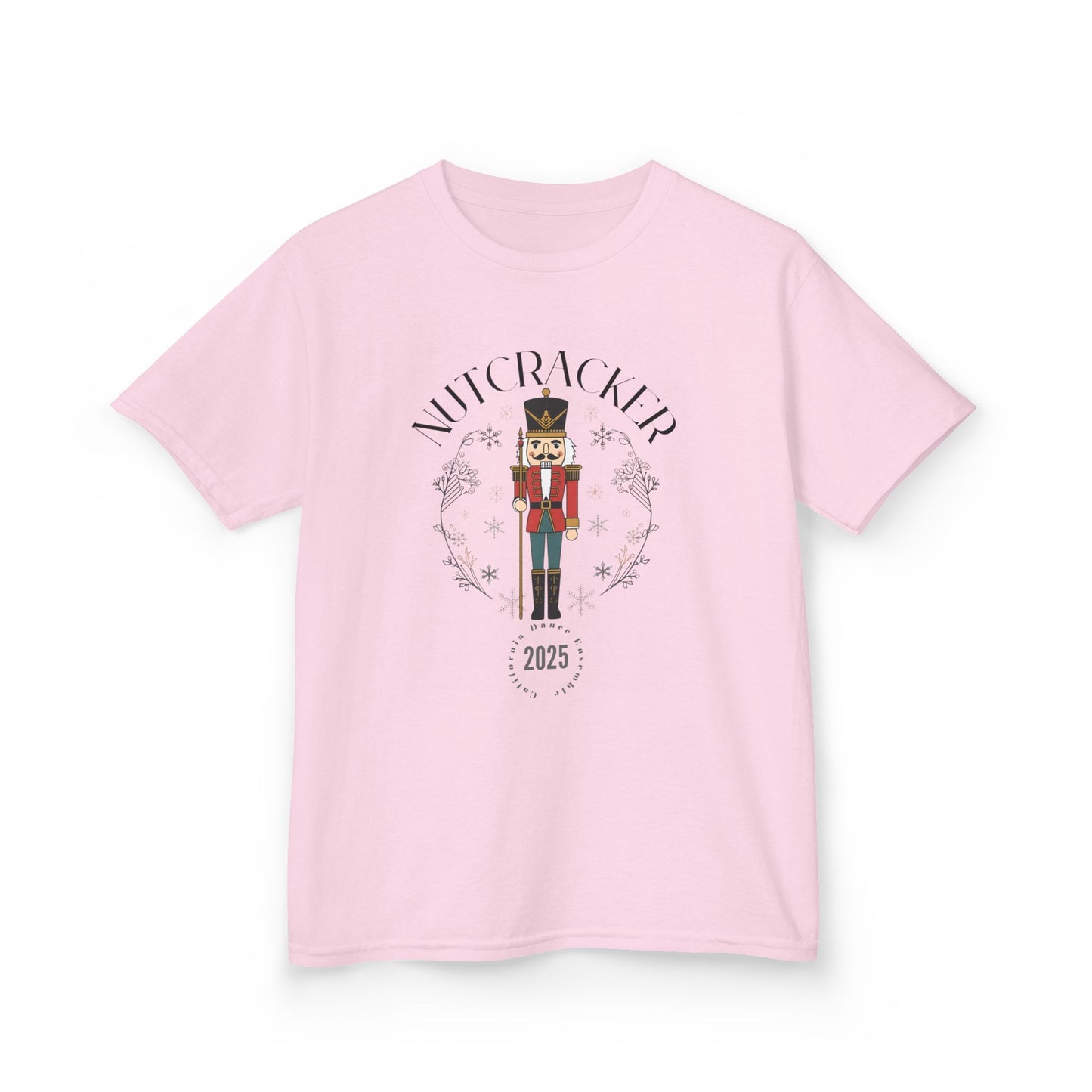 Nutcracker Kids Tee, Holiday Shirt, Christmas Gift, Fun Tee, Winter Apparel, Festive Clothing