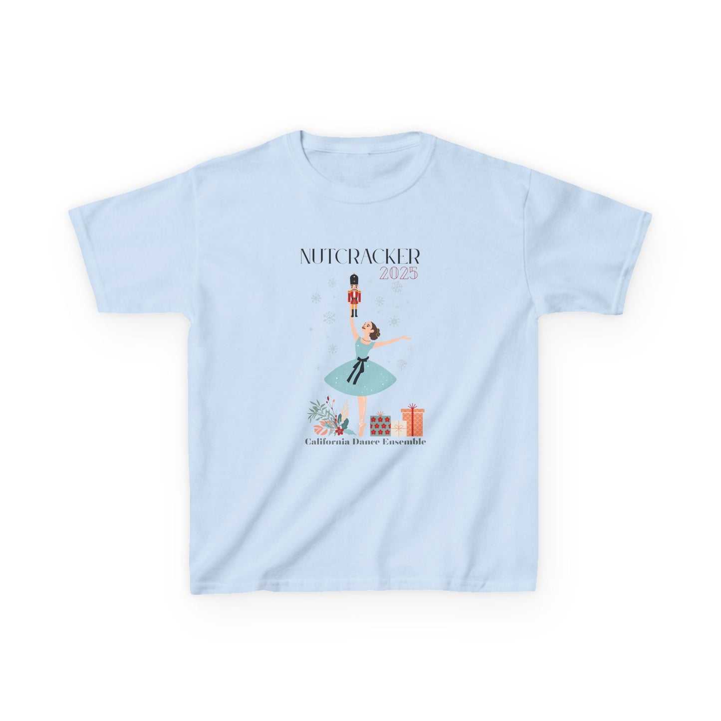 Nutcracker Kids Tee, Holiday Shirt, Dance Lover Gift, Christmas Apparel, Kids Birthday Present, Seasonal Celebration Fashion