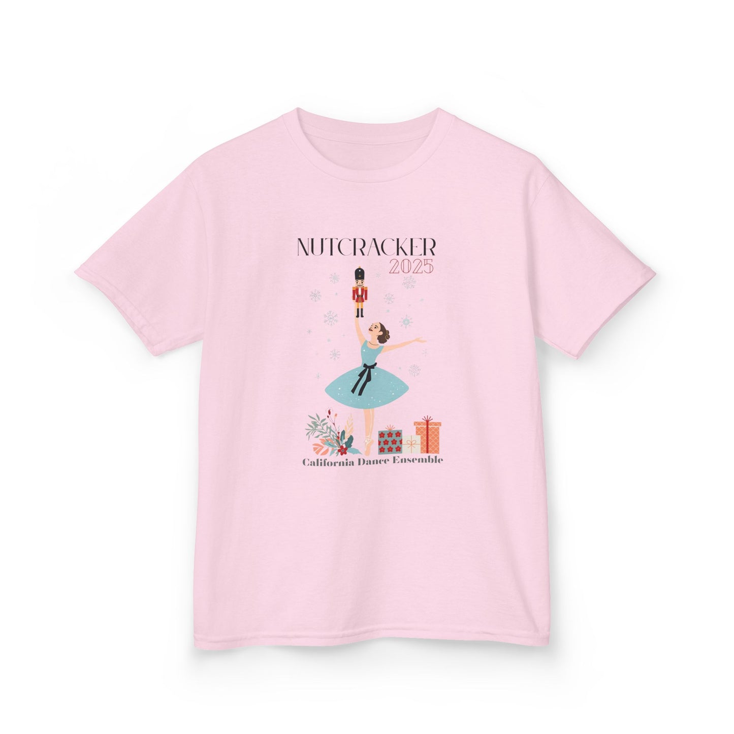 Nutcracker Kids Tee, Holiday Shirt, Dance Lover Gift, Christmas Apparel, Kids Birthday Present, Seasonal Celebration Fashion