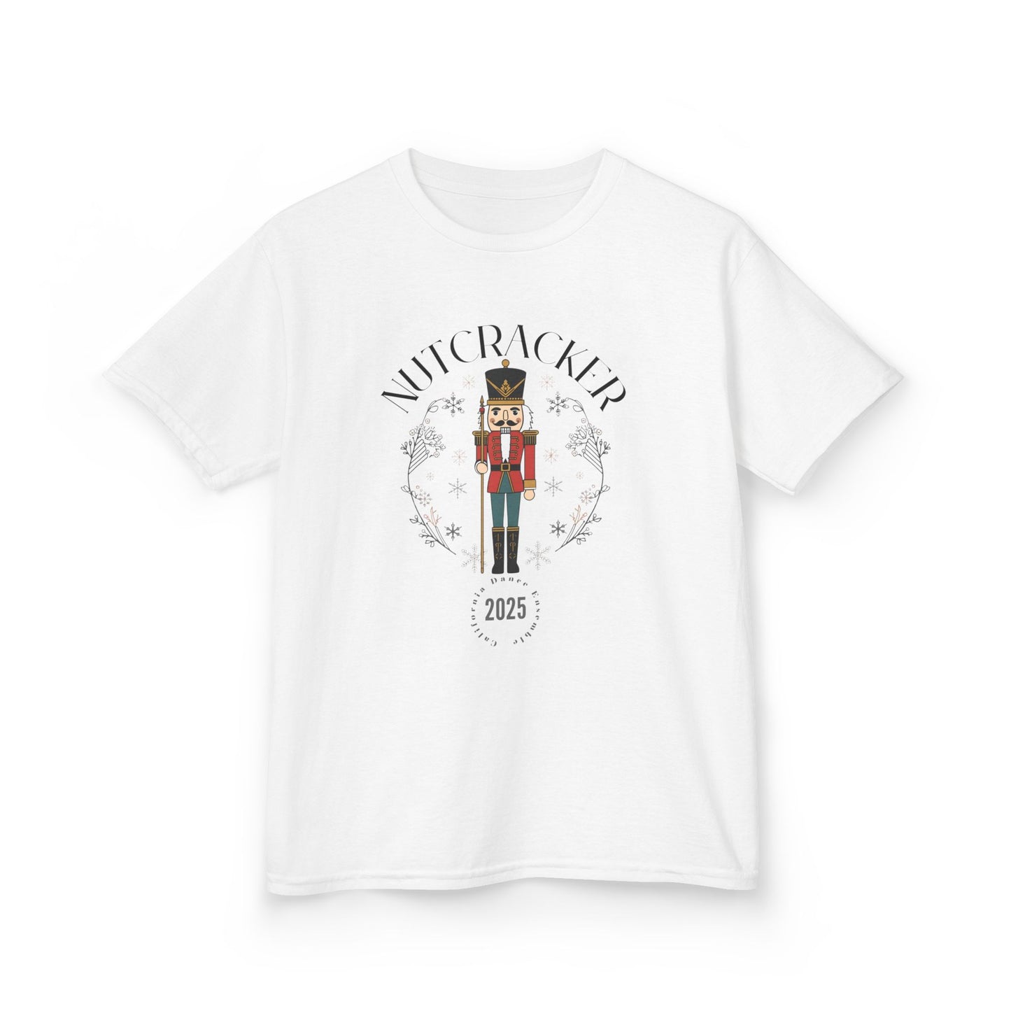 Nutcracker Kids Tee, Holiday Shirt, Christmas Gift, Fun Tee, Winter Apparel, Festive Clothing