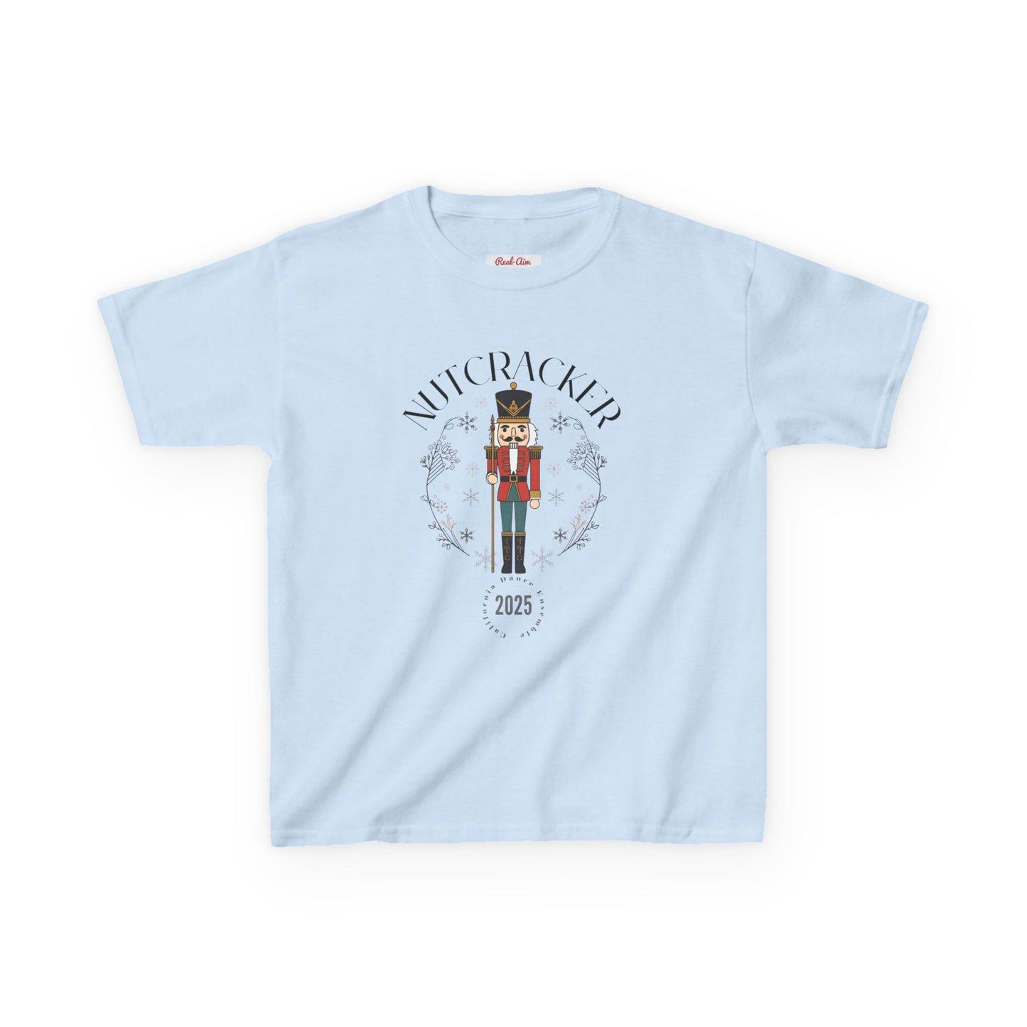 Nutcracker Kids Tee, Holiday Shirt, Christmas Gift, Fun Tee, Winter Apparel, Festive Clothing