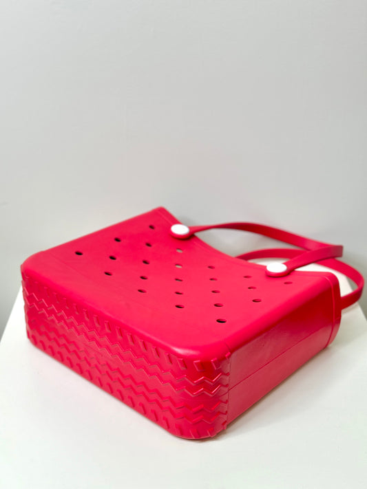 Waterproof Rubber Beach Tote Bag for Women, Medium Tote Bag for Beach, Pool Bag