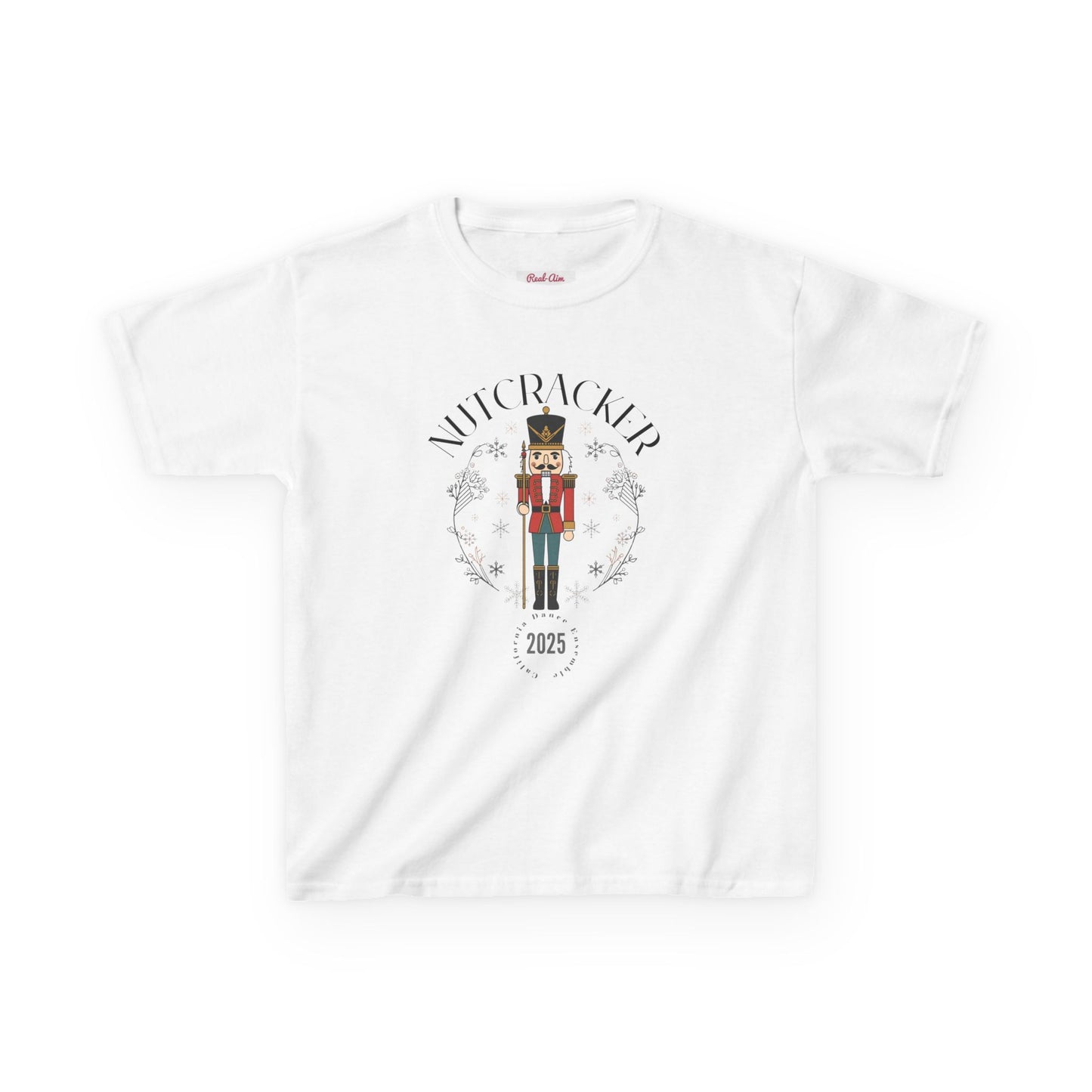 Nutcracker Kids Tee, Holiday Shirt, Christmas Gift, Fun Tee, Winter Apparel, Festive Clothing