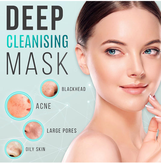 Blackhead Remover Face Mask, Activated Charcoal Peel Off Mask, All Skin Types
