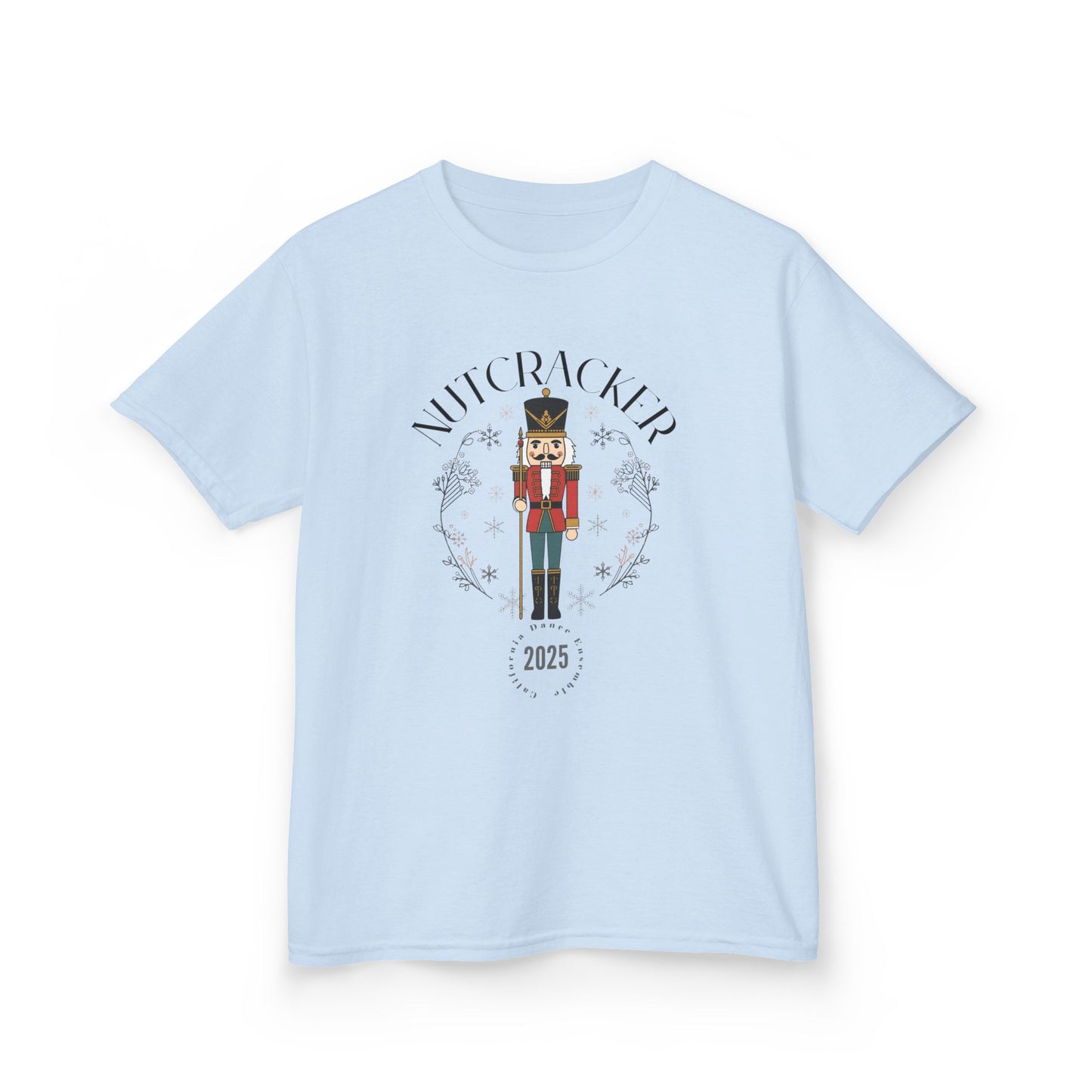 Nutcracker Kids Tee, Holiday Shirt, Christmas Gift, Fun Tee, Winter Apparel, Festive Clothing
