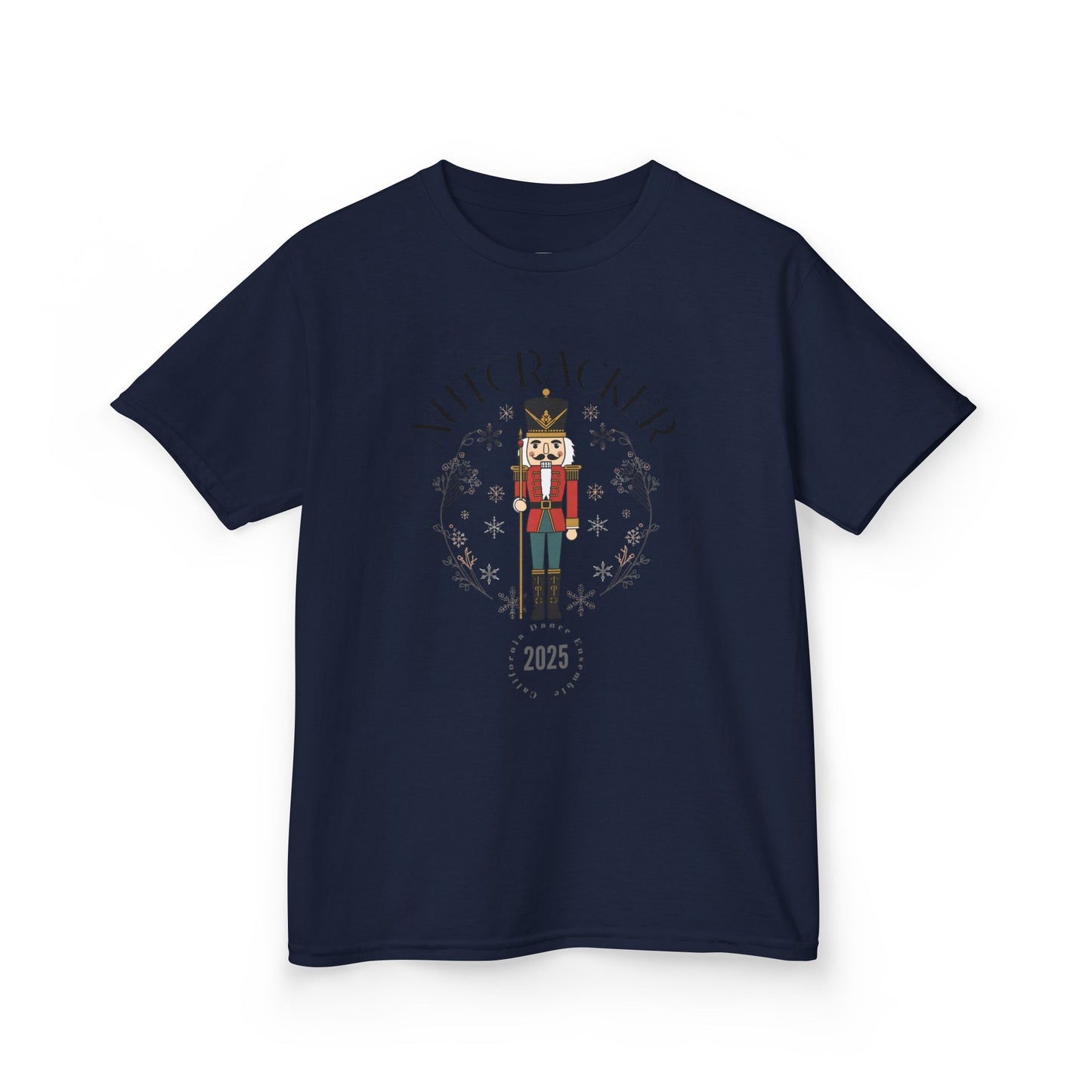 Nutcracker Kids Tee, Holiday Shirt, Christmas Gift, Fun Tee, Winter Apparel, Festive Clothing