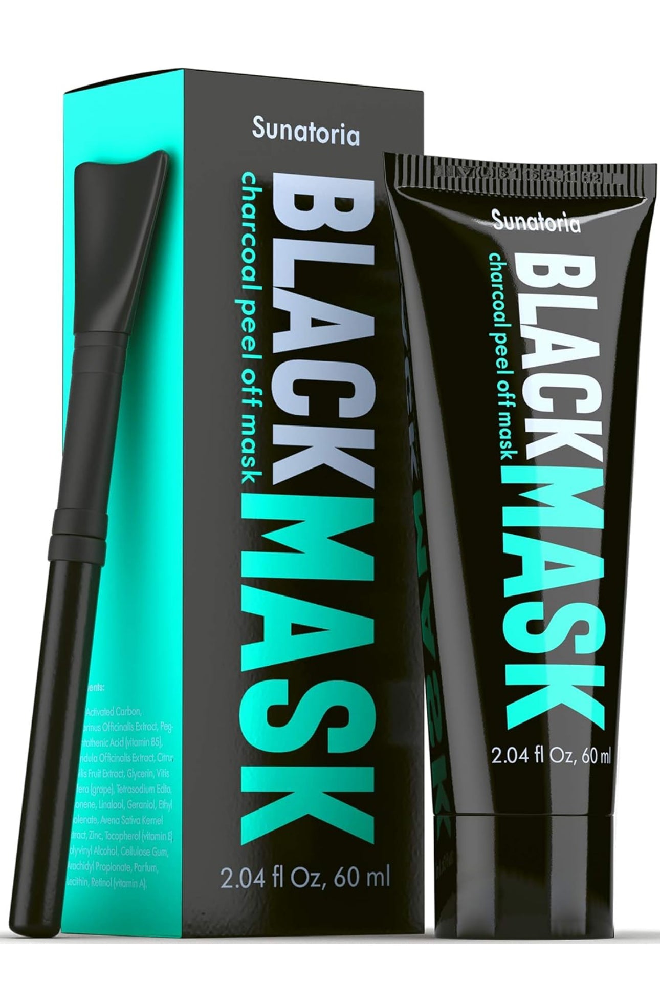 Blackhead Remover Face Mask, Activated Charcoal Peel Off Mask, All Skin Types