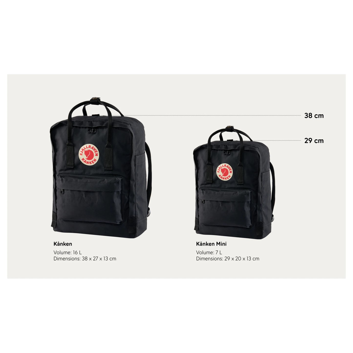 Unisex Fabric Classic Fjallraven Kanken Backpack One size 16 l