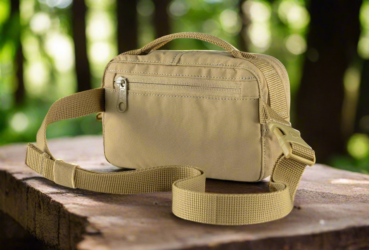 Fjalraven Hip Pack Waist Bag Zipper Adjustable Crossbody Clay