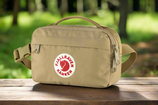 Fjalraven Hip Pack Waist Bag Zipper Adjustable Crossbody Clay