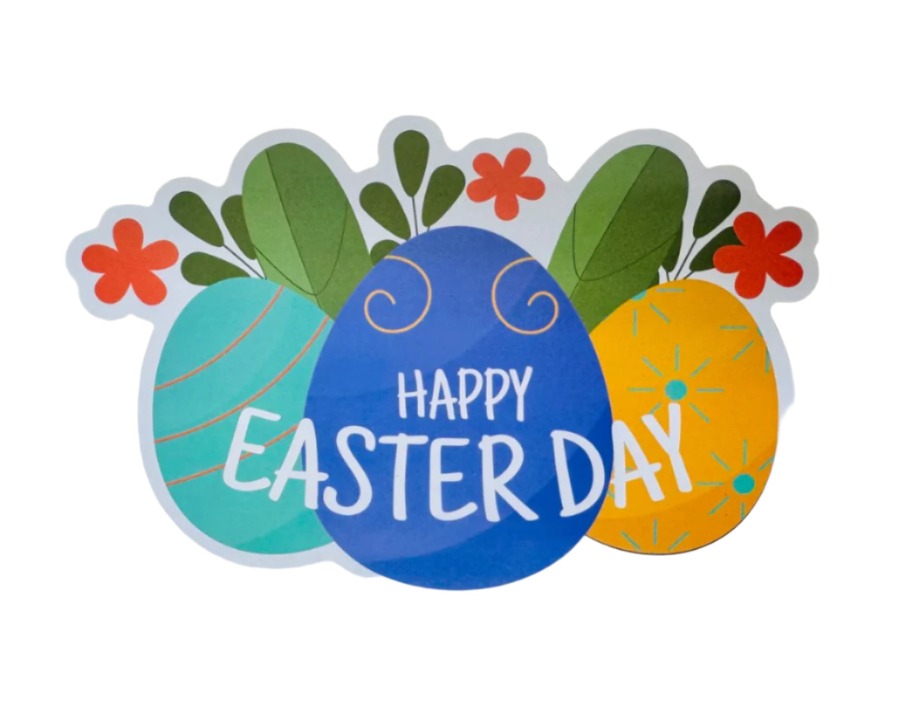 Set of 6 Easter Refrigerator Magnets for Easter Decorations, Fridge Magnets for Easter Decor
