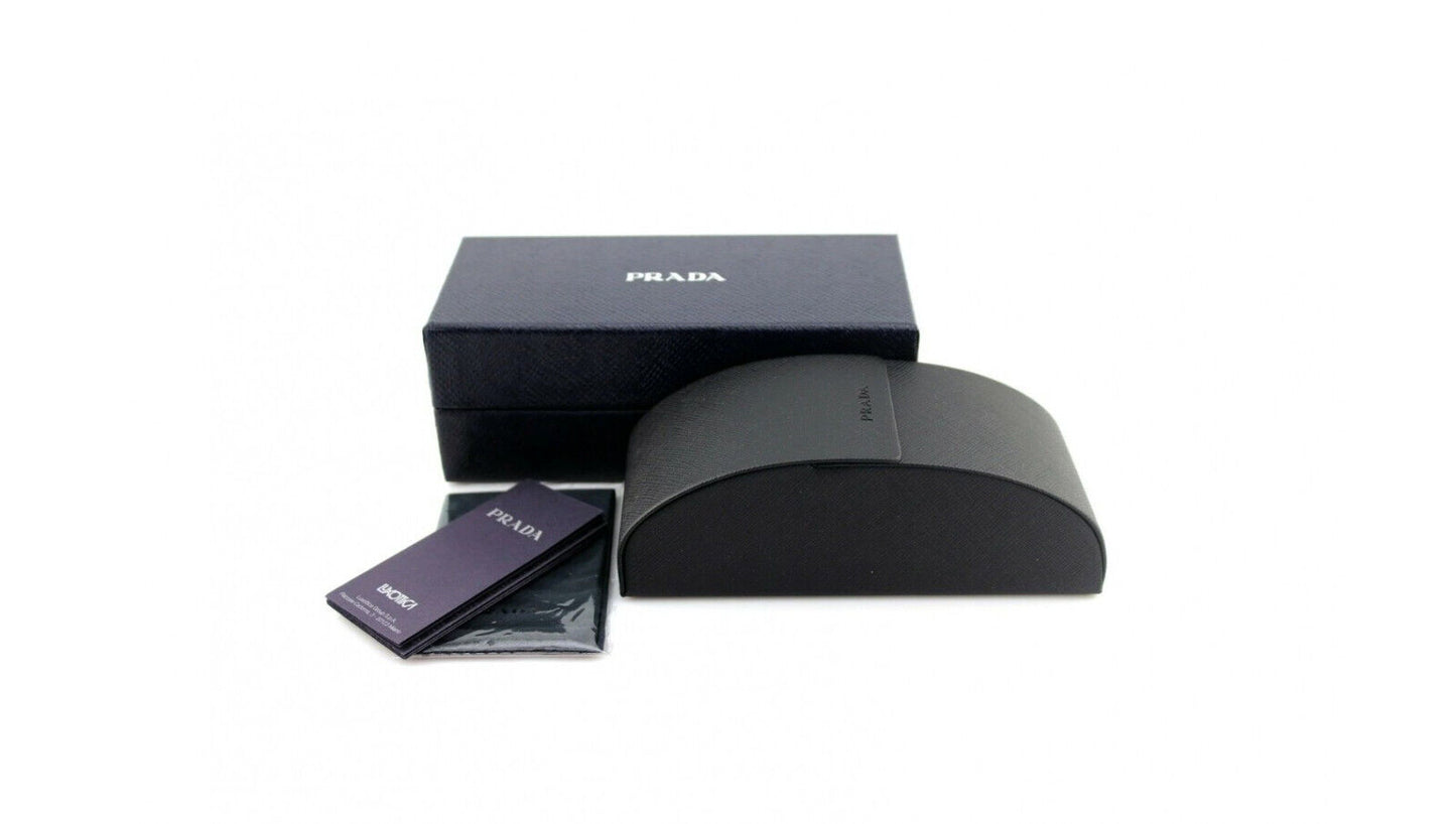 Rectangular PRADA Women's Sunglasses PR15WS Black&White Frame, Gradient Lenses