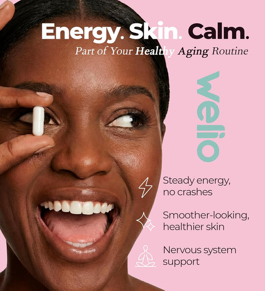 Advanced Pure Liposomal NAD Supplement 601mg for Anti-Aging & Cellular Health, 60 capsule