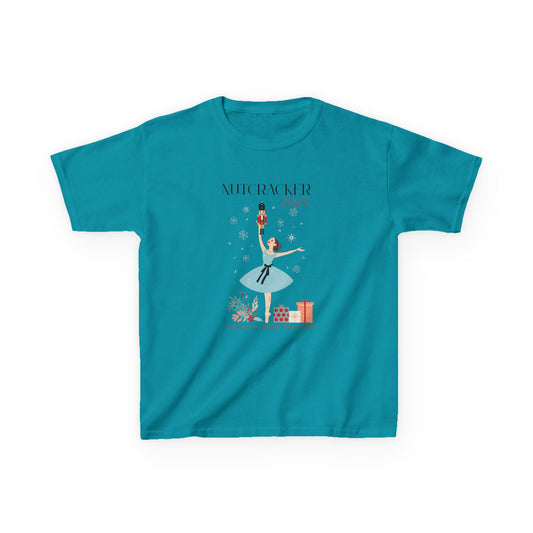 Nutcracker Kids Tee, Holiday Shirt, Dance Lover Gift, Christmas Apparel, Kids Birthday Present, Seasonal Celebration Fashion