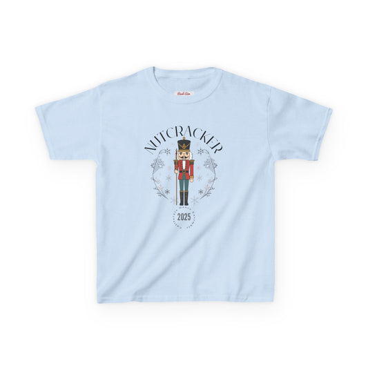 Nutcracker Kids Tee, Holiday Shirt, Christmas Gift, Fun Tee, Winter Apparel, Festive Clothing