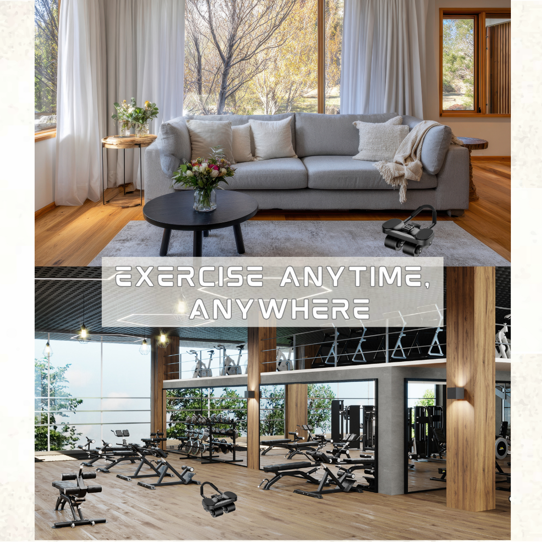 Ab Roller Wheel Home Core Exercise Ab Machine, Counting Ab Wheel Roller with Elbow Support for Home Training with Mat and Knee Pad