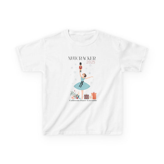 Nutcracker Kids Tee, Holiday Shirt, Dance Lover Gift, Christmas Apparel, Kids Birthday Present, Seasonal Celebration Fashion