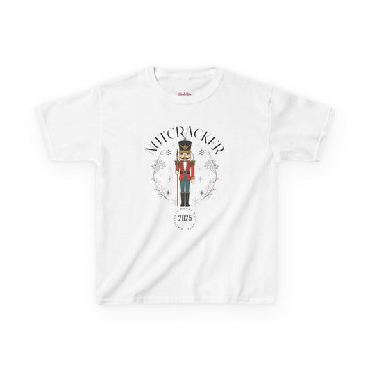 Nutcracker Kids Tee, Holiday Shirt, Christmas Gift, Fun Tee, Winter Apparel, Festive Clothing