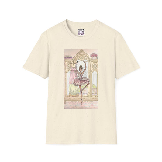 Ballet Dancer T-Shirt — Elegant Pink Ballerina Theater Tee