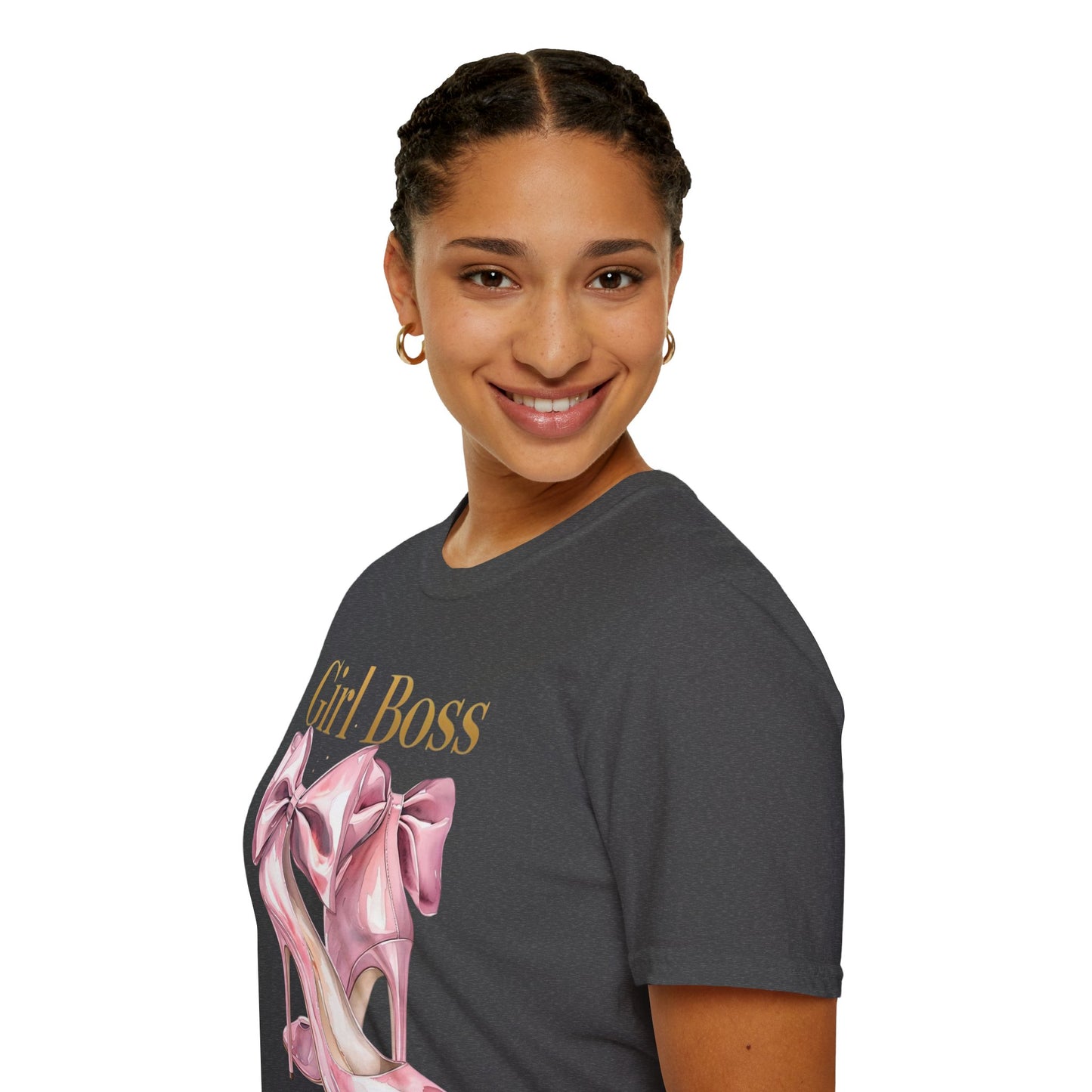 Girl Boss Pink High Heels T-Shirt