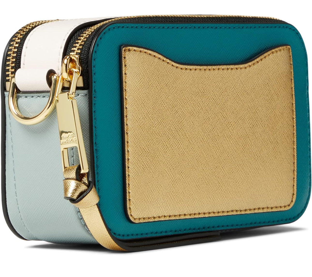 Marc Jacobs Snapshot Women’s Shoulder Bag Harbor Blue Crossbody, Leather Purse