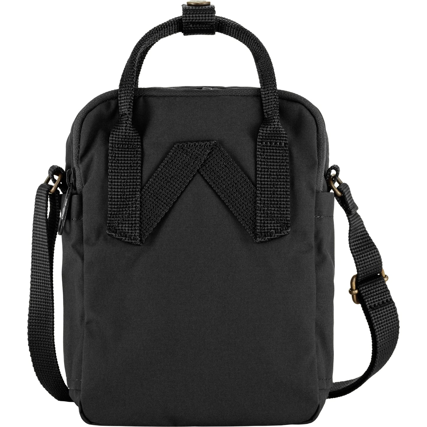 Fjallraven Kanken Sling Bag Black Small Crossbody Mini Shoulder Bag, Height 7.8 in, 2.5 L