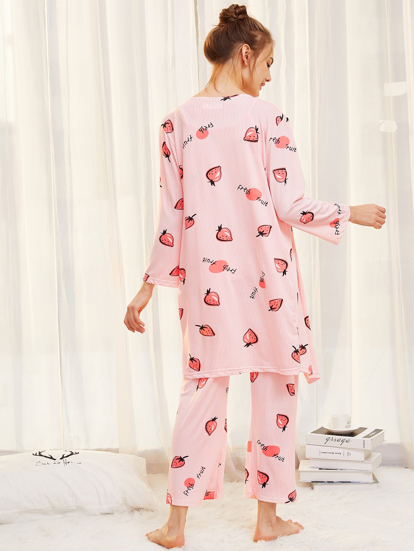 Pink Pajama Set 3 in 1